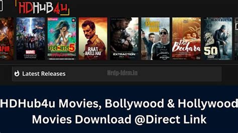 Hdhub download  The website is easy to navigate and offers a variety of options for downloading movies, including different video quality options and subtitle languages